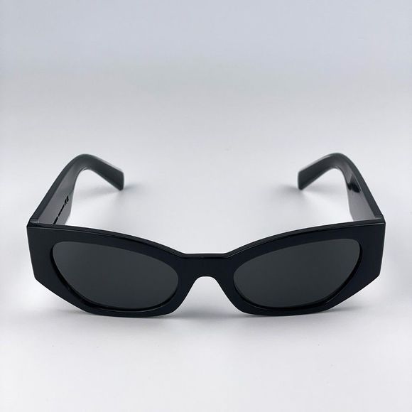 D&G DG6186 501/87 Sunglasses Black Dark Grey Cat Eye Women - Picture 7 of 12